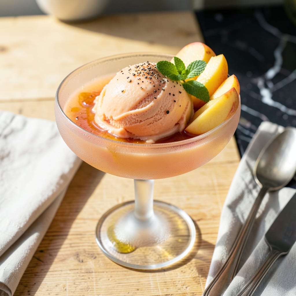 Peach Sorbet Recipe Cuisinart Ice Cream Maker: Silky Smooth Summer Refreshment Peach Sorbet Recipe Cuisinart Ice Cream Maker: Silky Smooth Summer Refreshment