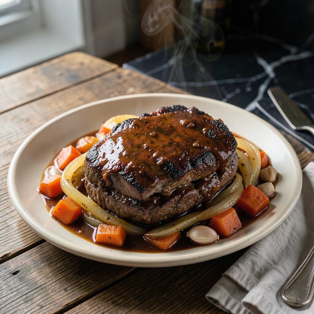 Recipe For Chuck Roast In Crockpot: Melt-In-Your-Mouth Braised Beef Recipe For Chuck Roast In Crockpot: Melt-In-Your-Mouth Braised Beef