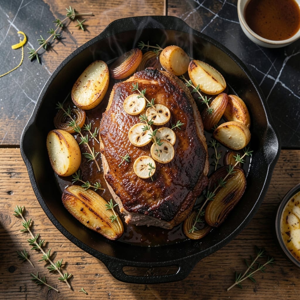 Pork Loin Roast Recipe Brown Sugar: Caramelized Crust With Juicy Slices
