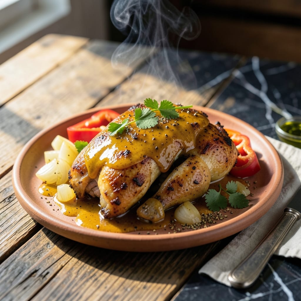 Peruvian Chicken Recipe Slow Cooker: Aji Amarillo Infused Tenderness Peruvian Chicken Recipe Slow Cooker: Aji Amarillo Infused Tenderness