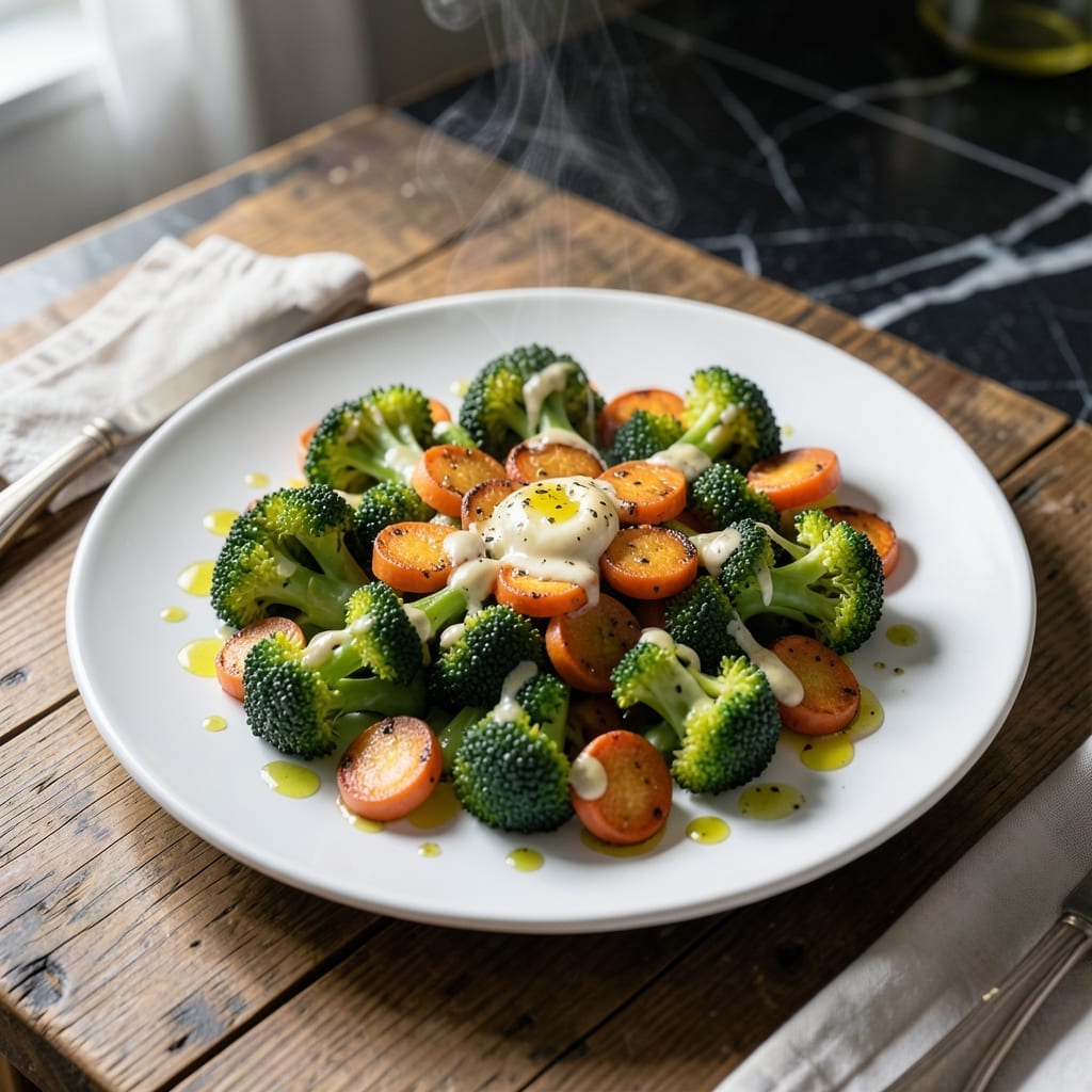 Broccoli and Carrots Recipe: Vibrant Sides With Garlic Butter Glaze Broccoli and Carrots Recipe: Vibrant Sides With Garlic Butter Glaze