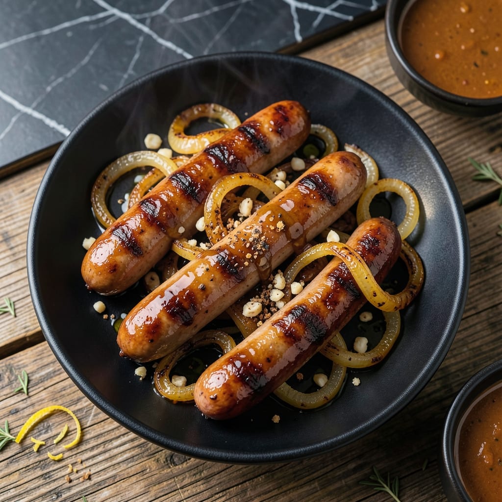 BBQ Sausage Recipe Grill: Smoky Char With Caramelized Onions BBQ Sausage Recipe Grill: Smoky Char With Caramelized Onions