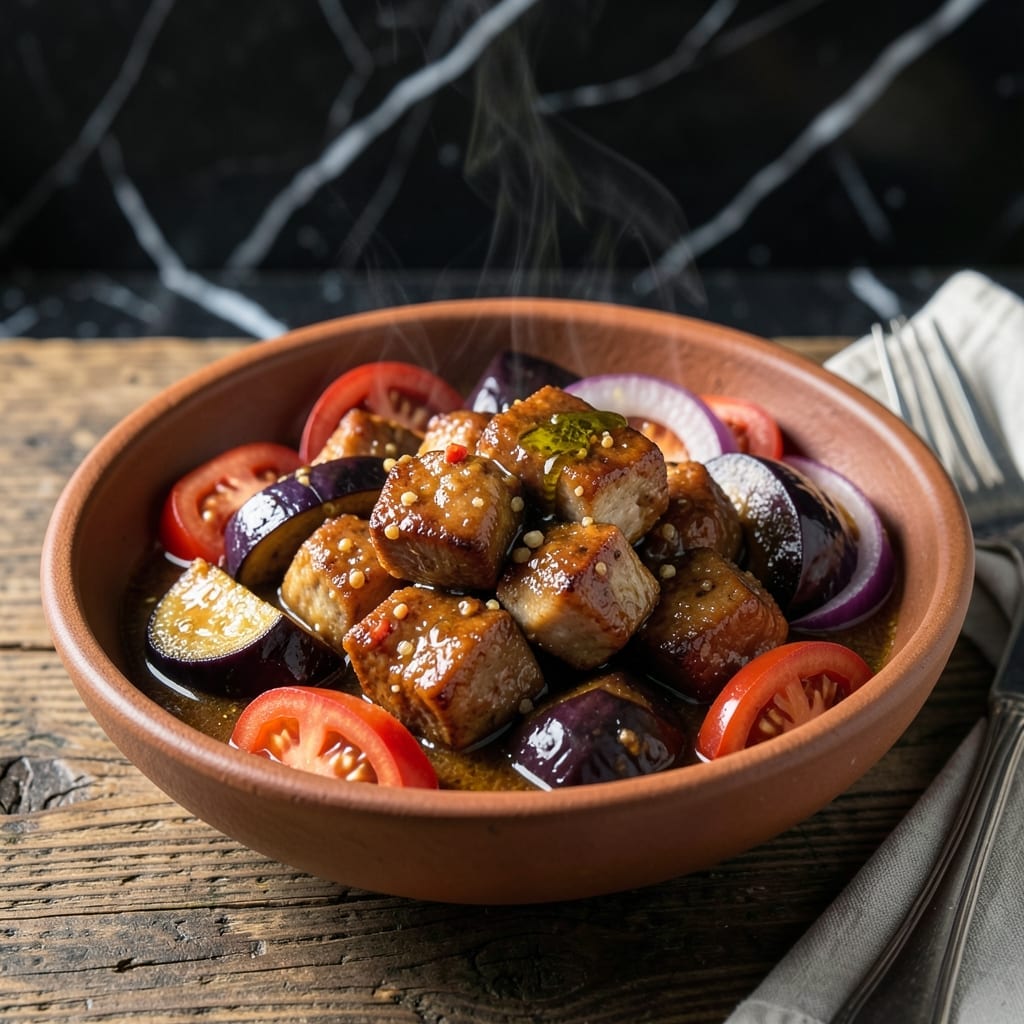 Pork Binagoongan Recipe With Talong: Authentic Filipino Shrimp Paste Stew