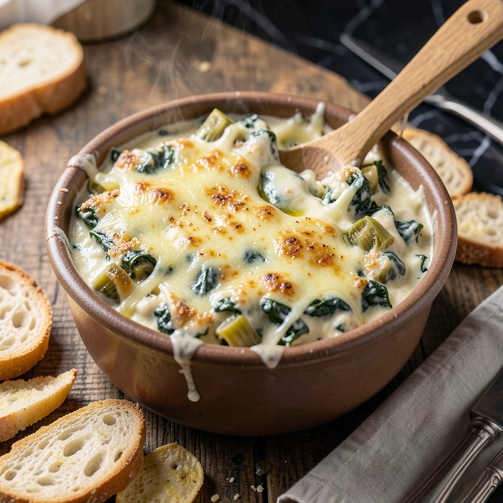 Copeland's Spinach And Artichoke Dip Recipe: Cheesy Baked Indulgence