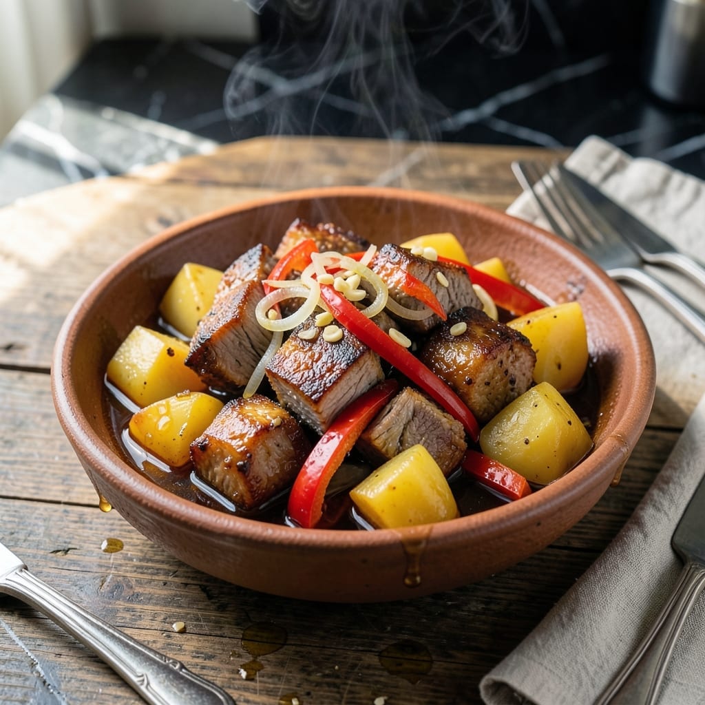 Pork Igado Recipe List Pinoy: Filipino-Style Pork and Potato Stew Pork Igado Recipe List Pinoy: Filipino-Style Pork and Potato Stew