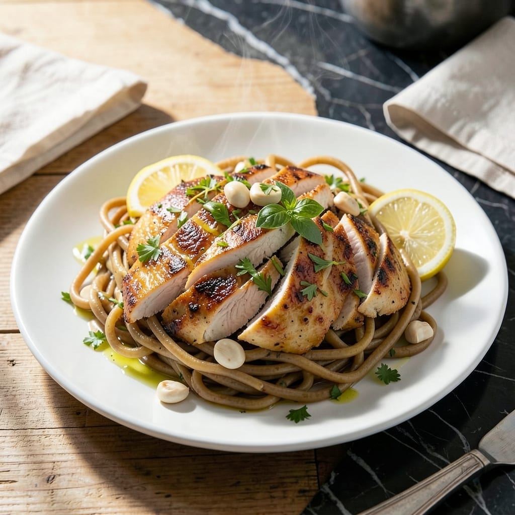 Chicken Pasta Recipe Healthy: Light and Zesty Lemon-Garlic Twist Chicken Pasta Recipe Healthy: Light and Zesty Lemon-Garlic Twist
