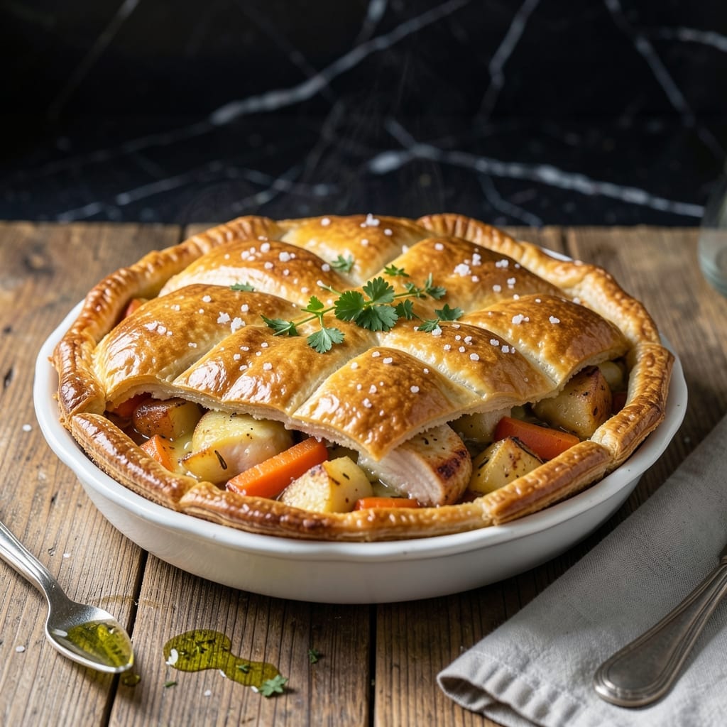 Chicken Pot Pie Recipe No Peas: Golden Crust Over Creamy Vegetable Filling Chicken Pot Pie Recipe No Peas: Golden Crust Over Creamy Vegetable Filling