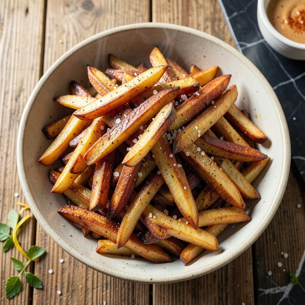 Oven Baked Fries Recipe: Crispy Golden Edges Without the Fryer