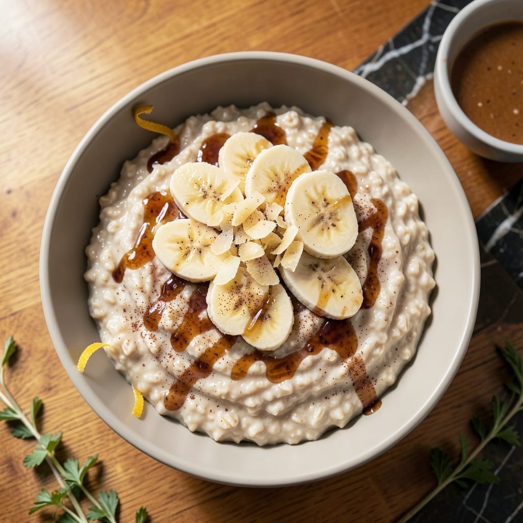 Oatmeal Recipe for Upset Stomach: Soothing Ginger and Banana Blend