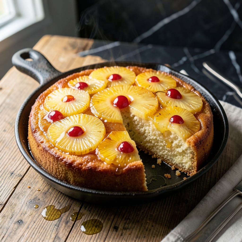 Pineapple Upside Down Cake Recipe With Cake Mix: Caramelized Topping Shortcut