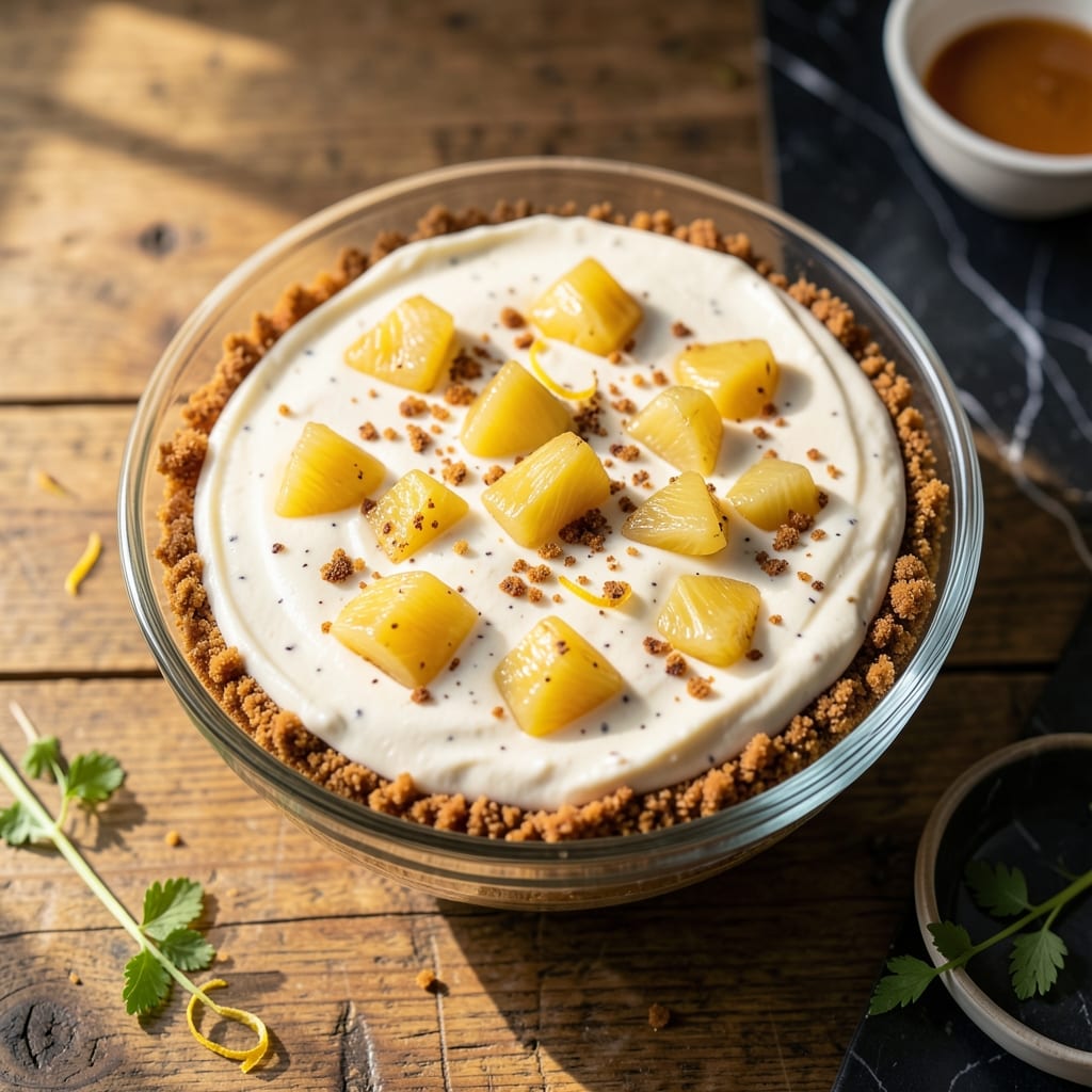 Pineapple Cream Pie Recipe Cream Cheese: Tropical Layers With Velvety Texture