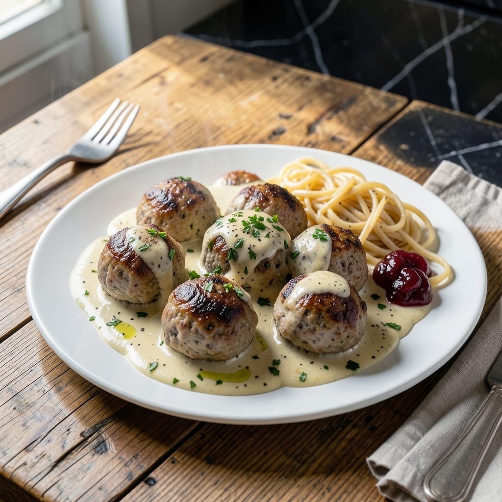 Swedish Meatball Recipe With Frozen Meatballs: Creamy Gravy Shortcut to Comfort Swedish Meatball Recipe With Frozen Meatballs: Creamy Gravy Shortcut to Comfort