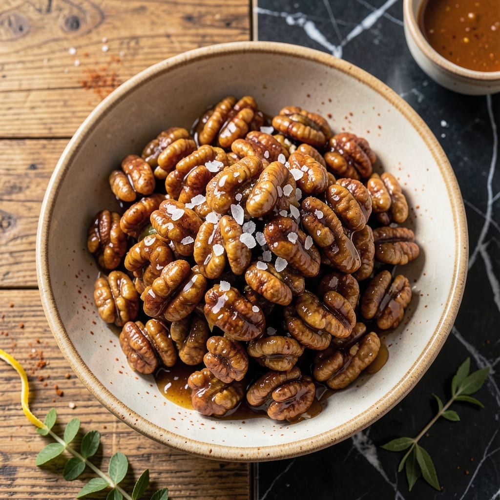 Recipe For Honey Roasted Walnuts: Sweet Crunch With Warm Spices
