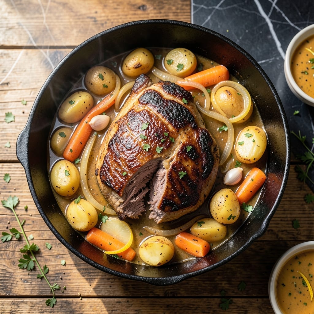 Pot Roast Recipe Stove Top Onion Soup: Dutch Oven Melt-in-Your-Mouth Tenderness Pot Roast Recipe Stove Top Onion Soup: Dutch Oven Melt-in-Your-Mouth Tenderness