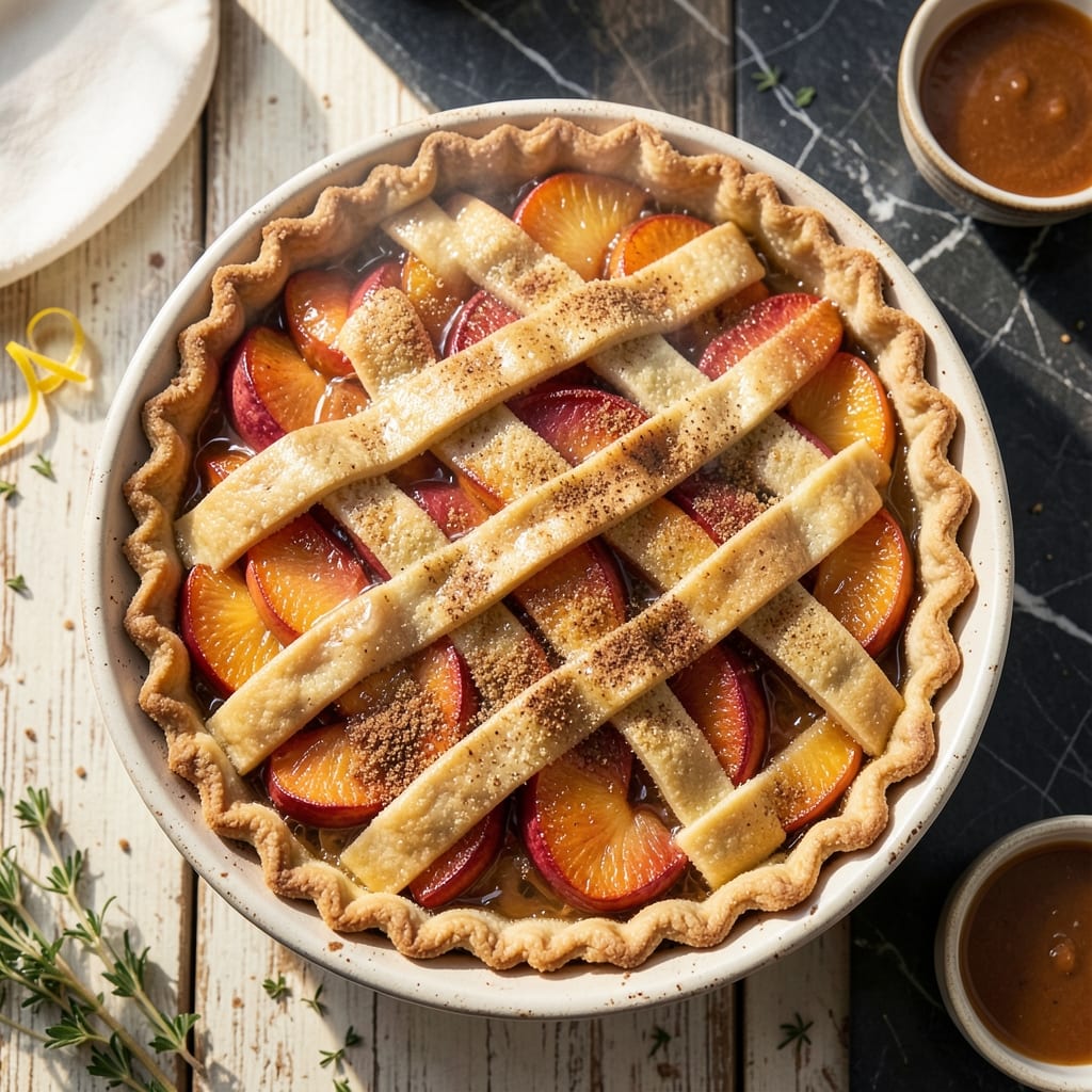 Peach Cobbler Recipe With Ready Made Pie Crust: Buttery Layers Over Summer Peaches Peach Cobbler Recipe With Ready Made Pie Crust: Buttery Layers Over Summer Peaches