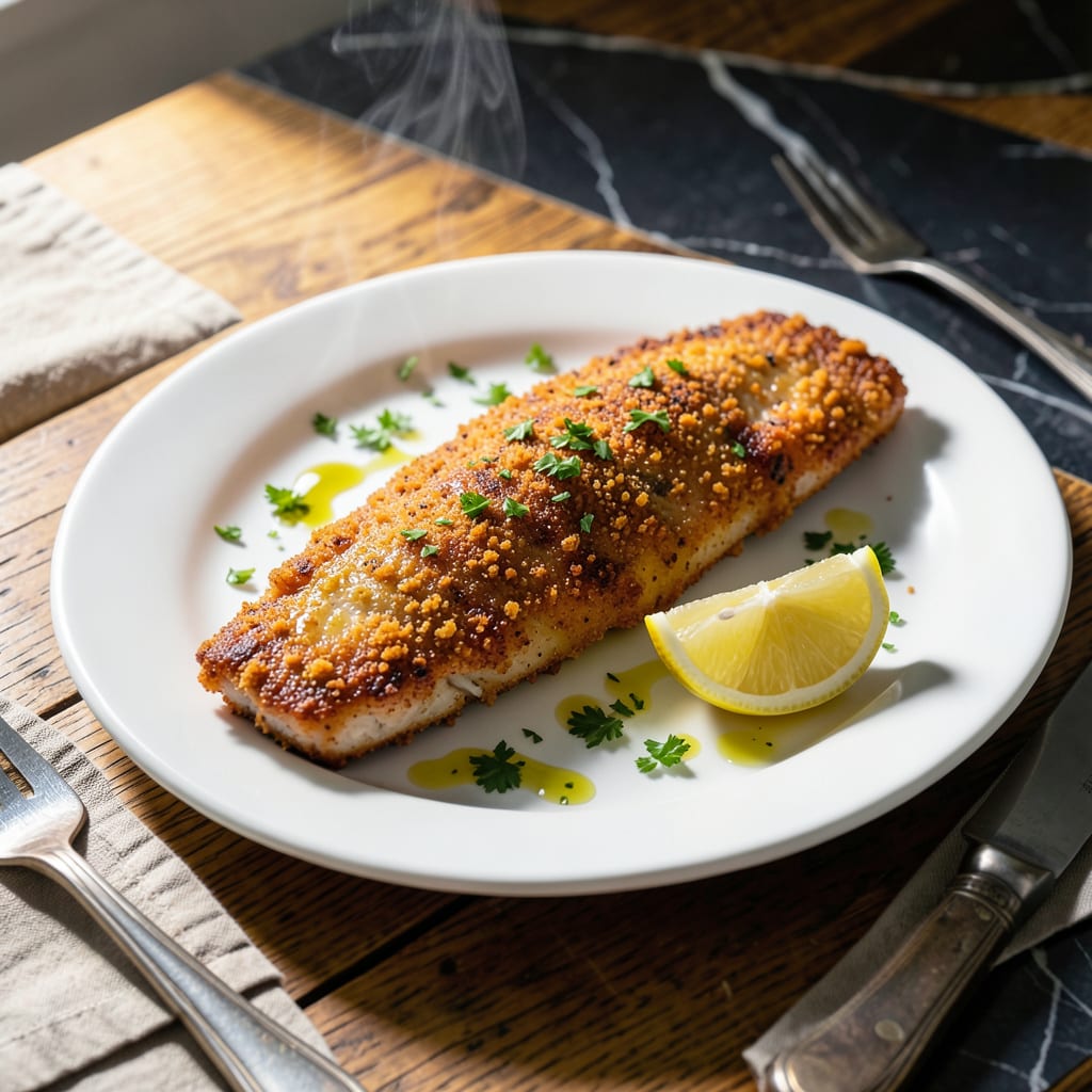 Visual representation of andys fish breading recipe
