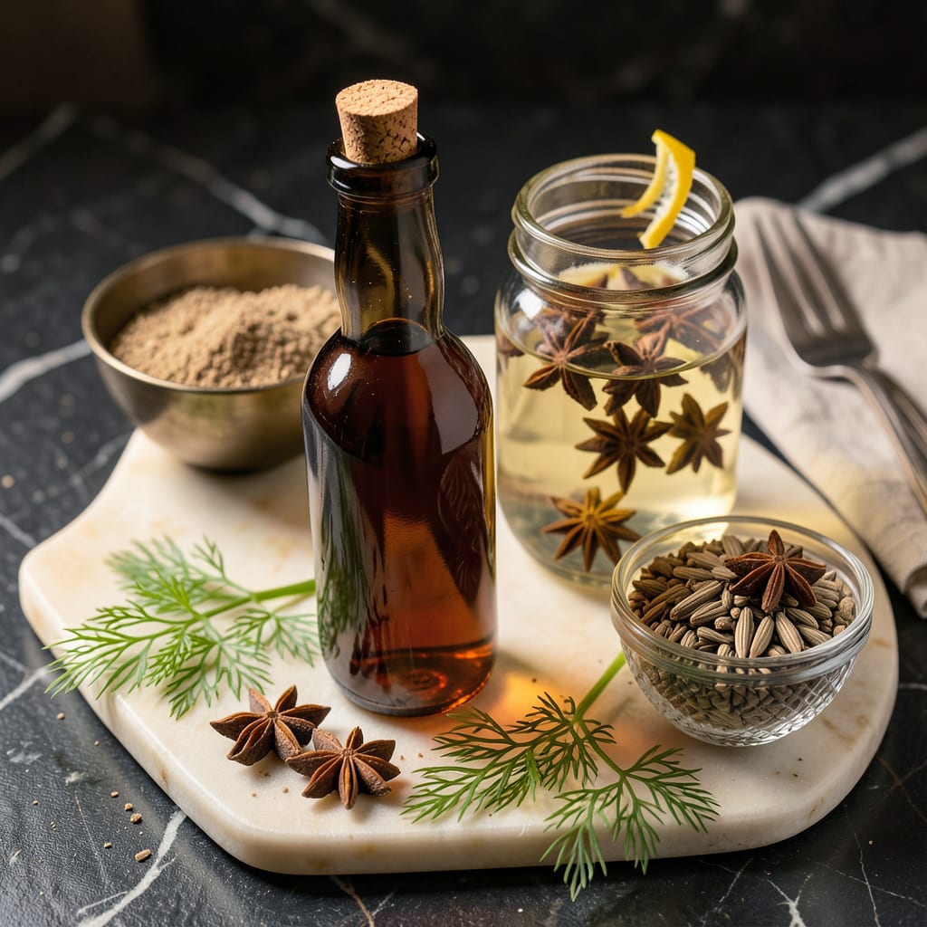 Complete anise extract recipe overview image