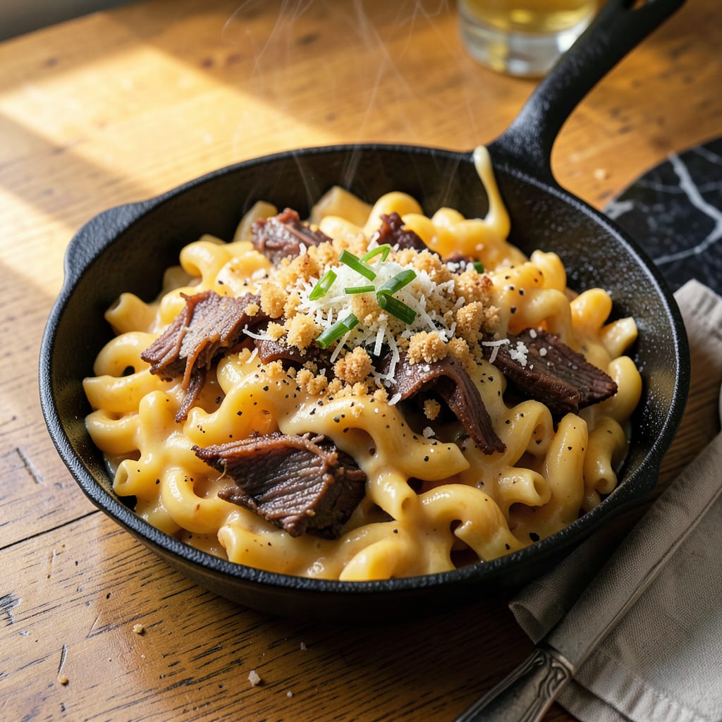 Arby's Mac and Cheese Recipe: Copycat Version You Can Make at Home example with annotations