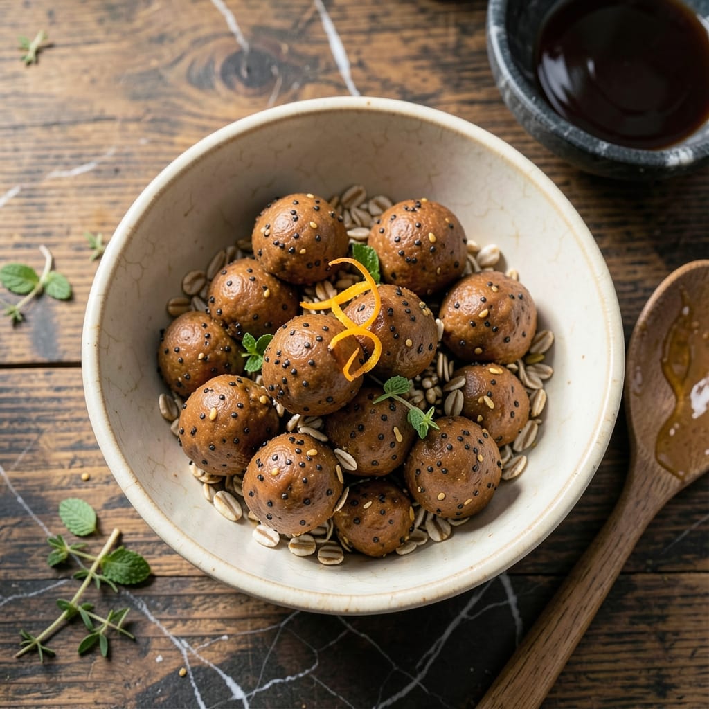 Peanut Butter Balls Recipe No Bake No Chocolate: Oat-Packed Energy Bites