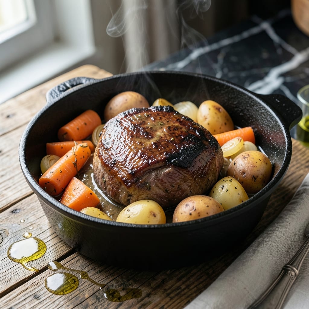 Pot Roast Recipe Using Ranch Dressing Mix: Melt-in-Your-Mouth Tenderness With Herbed Crust