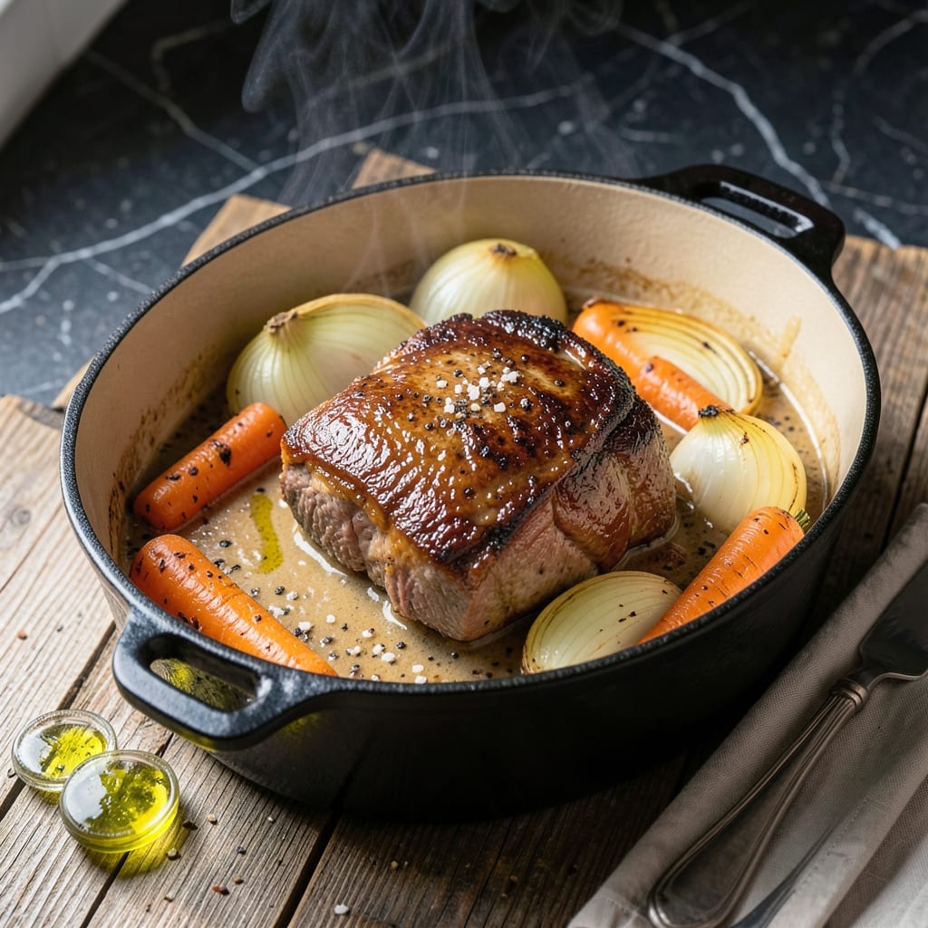 Pot Roast Recipe Dutch Oven No Wine: Slow-Braised Beef With Melted Vegetables