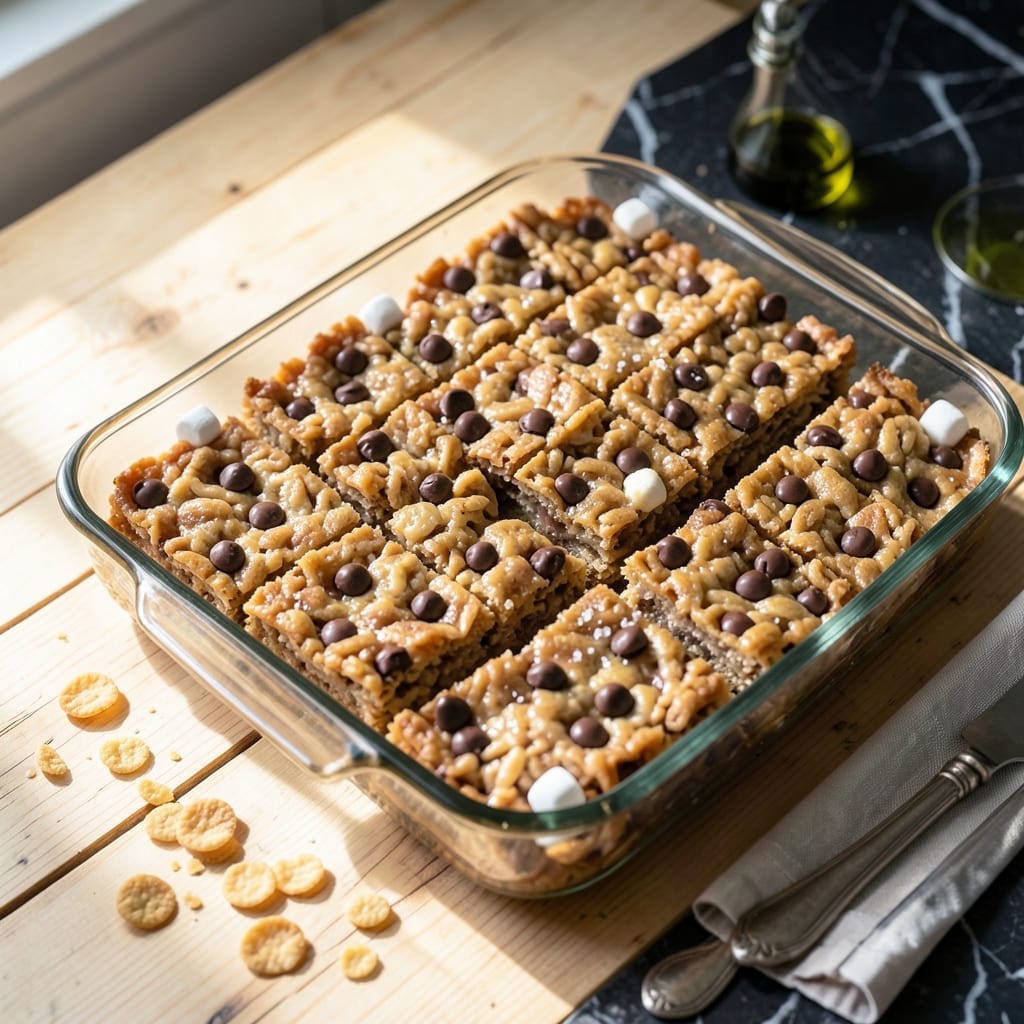 Rice Krispie Recipe With Chocolate Chips: No-Bake Chewy Delight