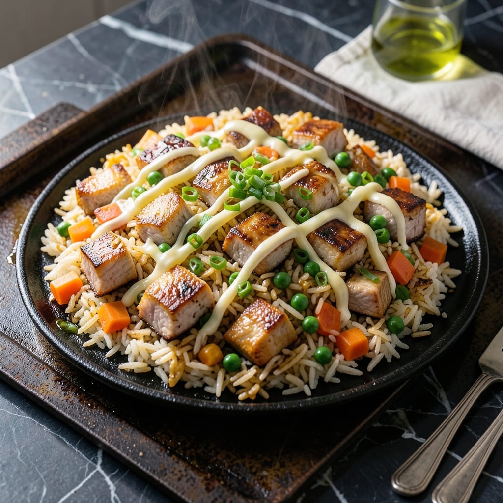 Pork Fried Rice Recipe Blackstone: Smoky Wok-Free Feast in Minutes Pork Fried Rice Recipe Blackstone: Smoky Wok-Free Feast in Minutes
