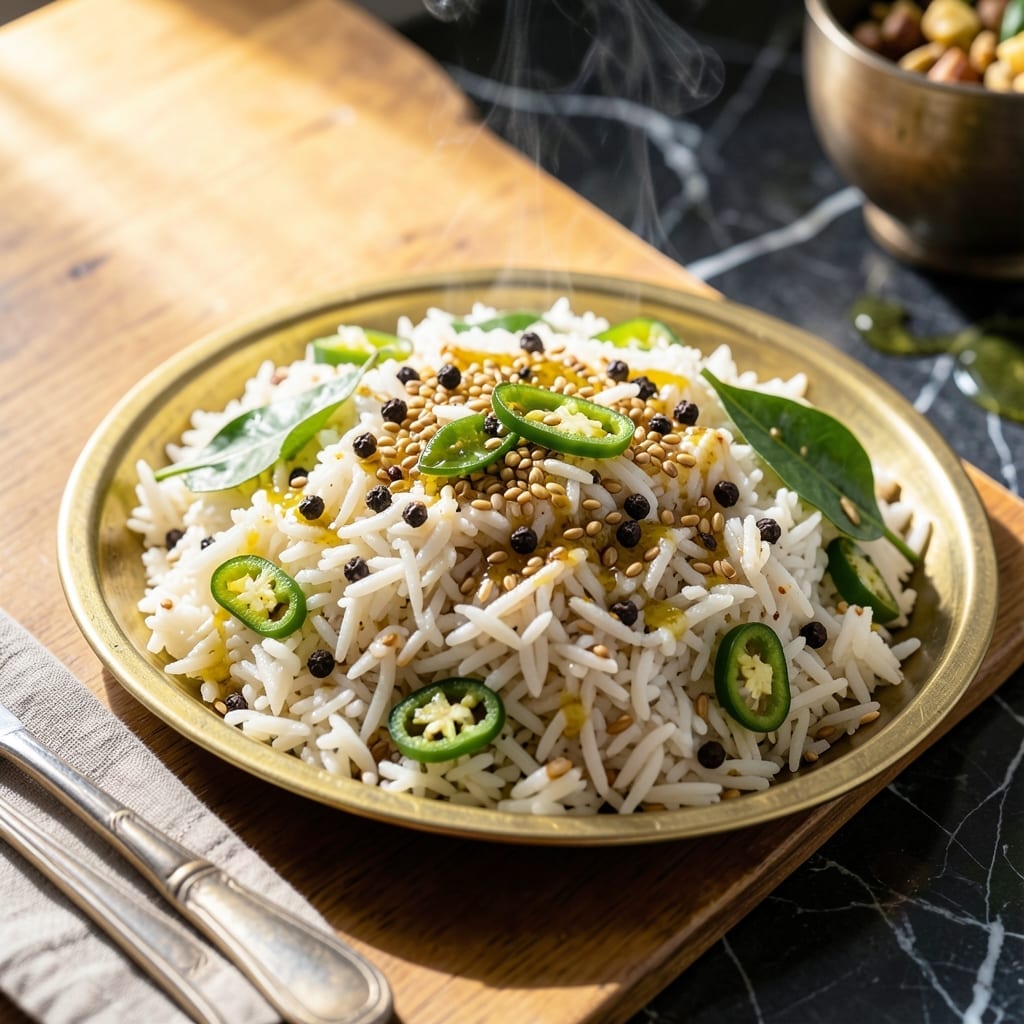 Pepper Rice Recipe Indian: South Indian Spice-Infused One-Pot Wonder
