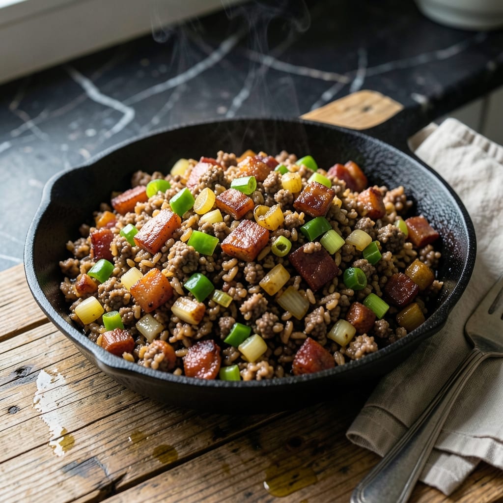 Pappadeaux Dirty Rice Recipe: Creole-Spiced Side With Andouille Kick