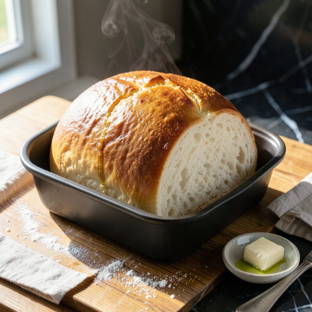 White Bread Recipe for a Bread Maker: Effortless Homemade Loaf With Golden Crust