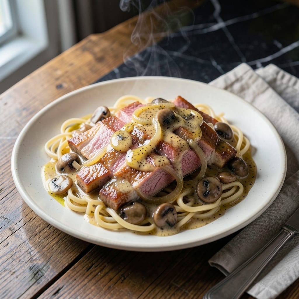 Pork Stroganoff Recipe Slow Cooker: Hands-Off Creamy Indulgence
