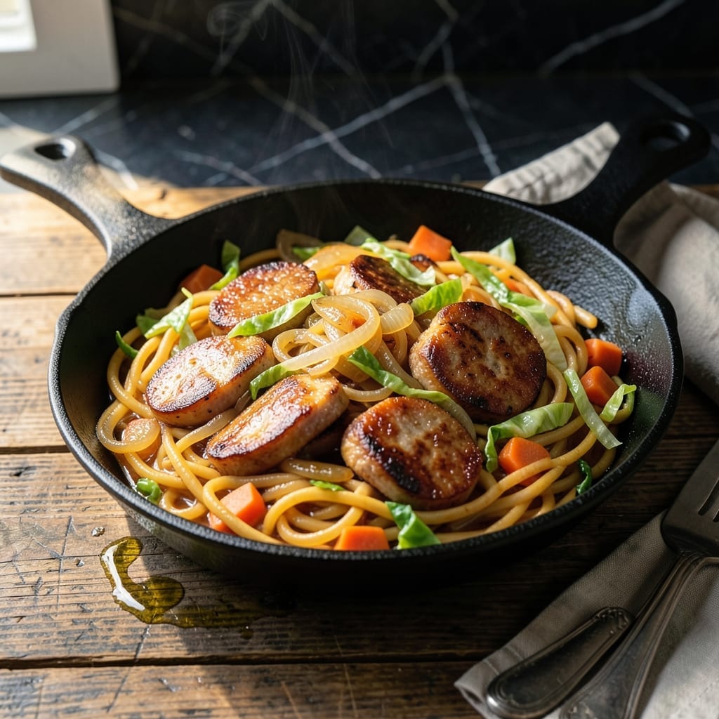 Haluski Recipe With Kielbasa: Cabbage and Noodles in One Pot Haluski Recipe With Kielbasa: Cabbage and Noodles in One Pot