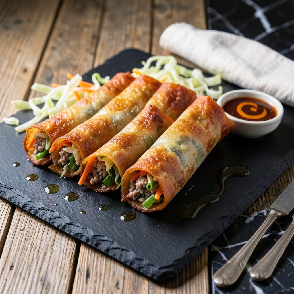 Pork Spring Roll Recipe Air Fryer: Crispy Golden Wrappers Without Deep Frying
