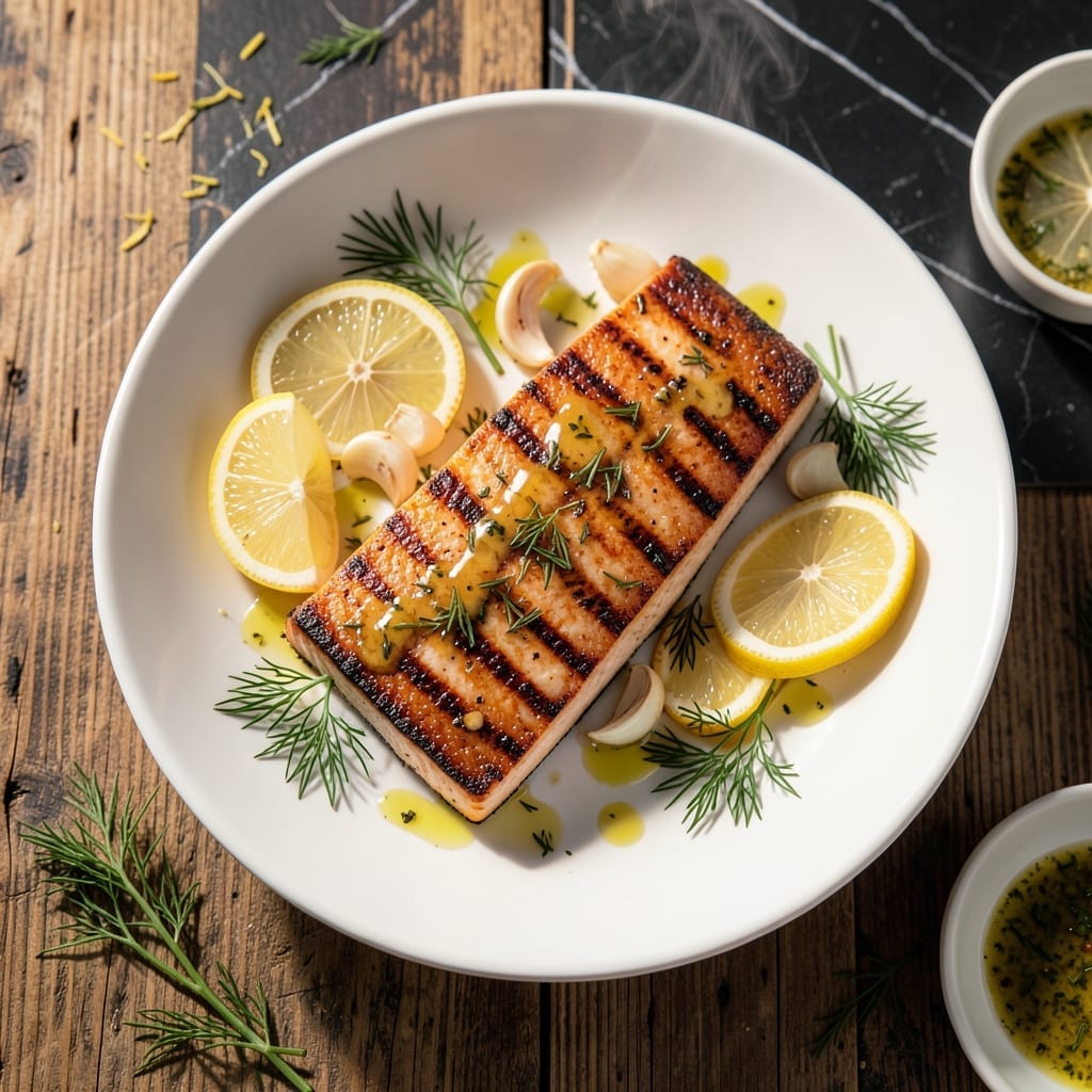 Grilled Salmon Recipe: Flaky Perfection With Lemon-Kissed Crust