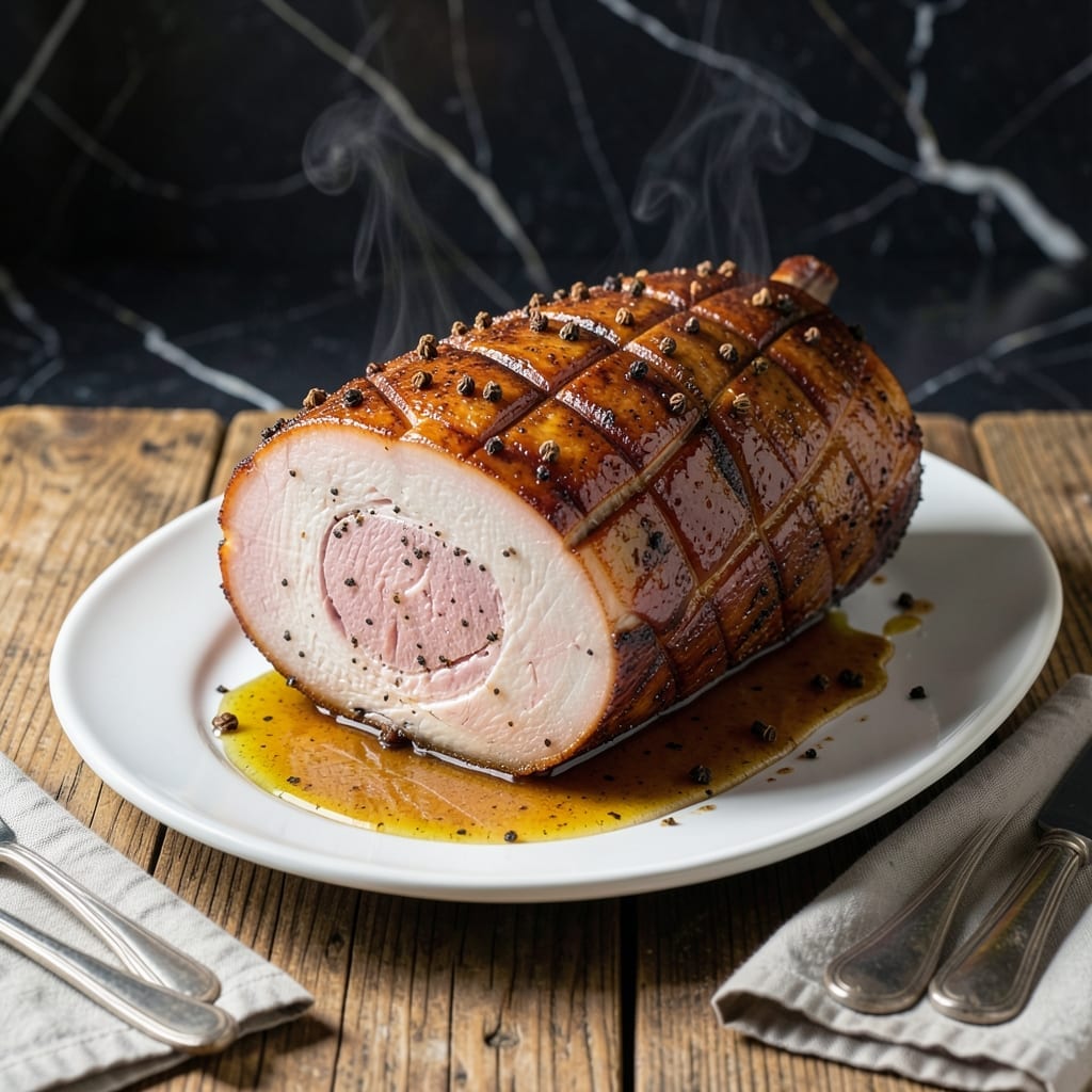 Jacques Pepin's Ham Recipe: French-Style Glazed Elegance