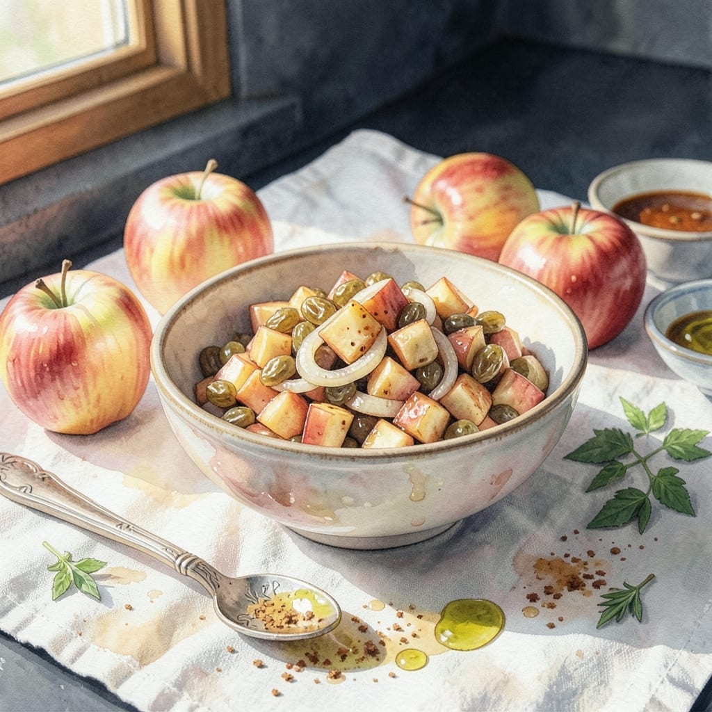 Recipe For Apple Chutney With Eating Apples: Sweet-Tart Preserve With Warm Spices Recipe For Apple Chutney With Eating Apples: Sweet-Tart Preserve With Warm Spices