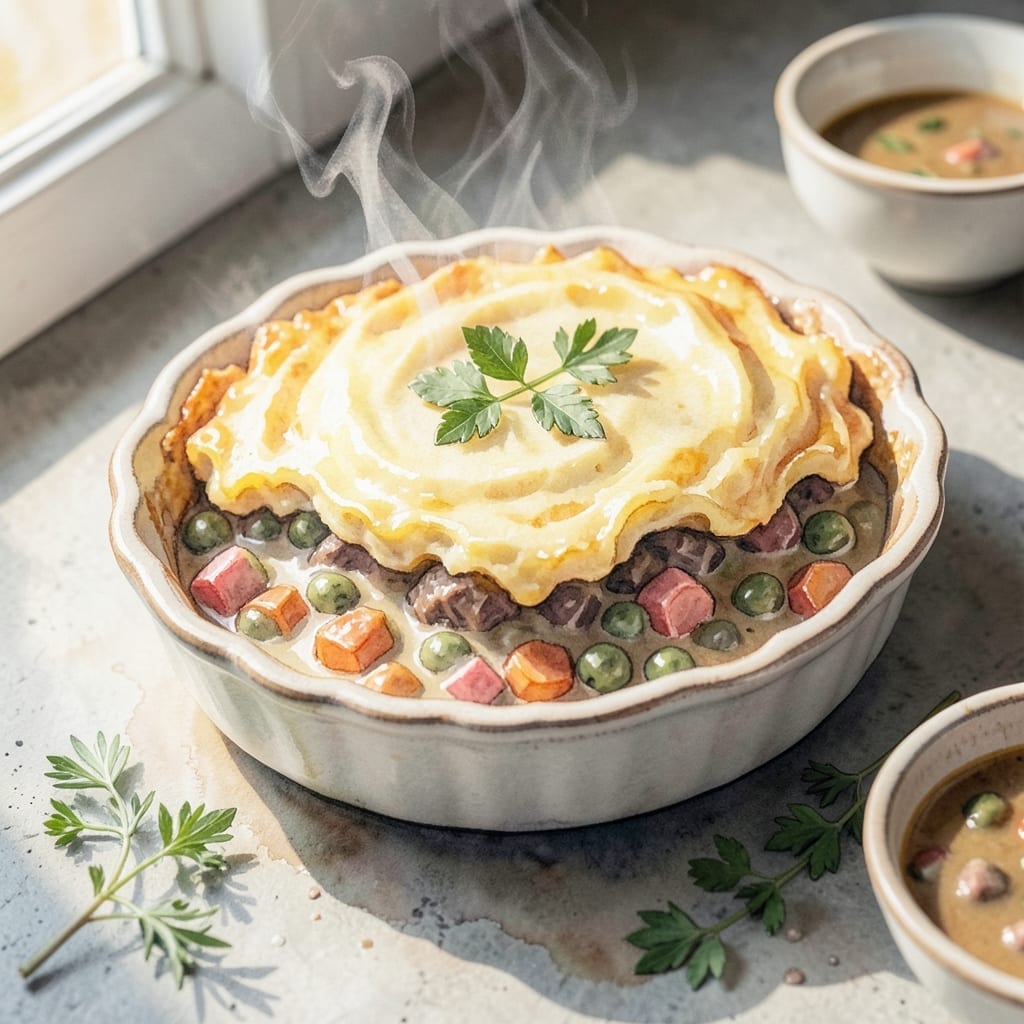 Shepherd's Pie Recipe With Cream of Mushroom: Savory Layers of Comfort Shepherd's Pie Recipe With Cream of Mushroom: Savory Layers of Comfort