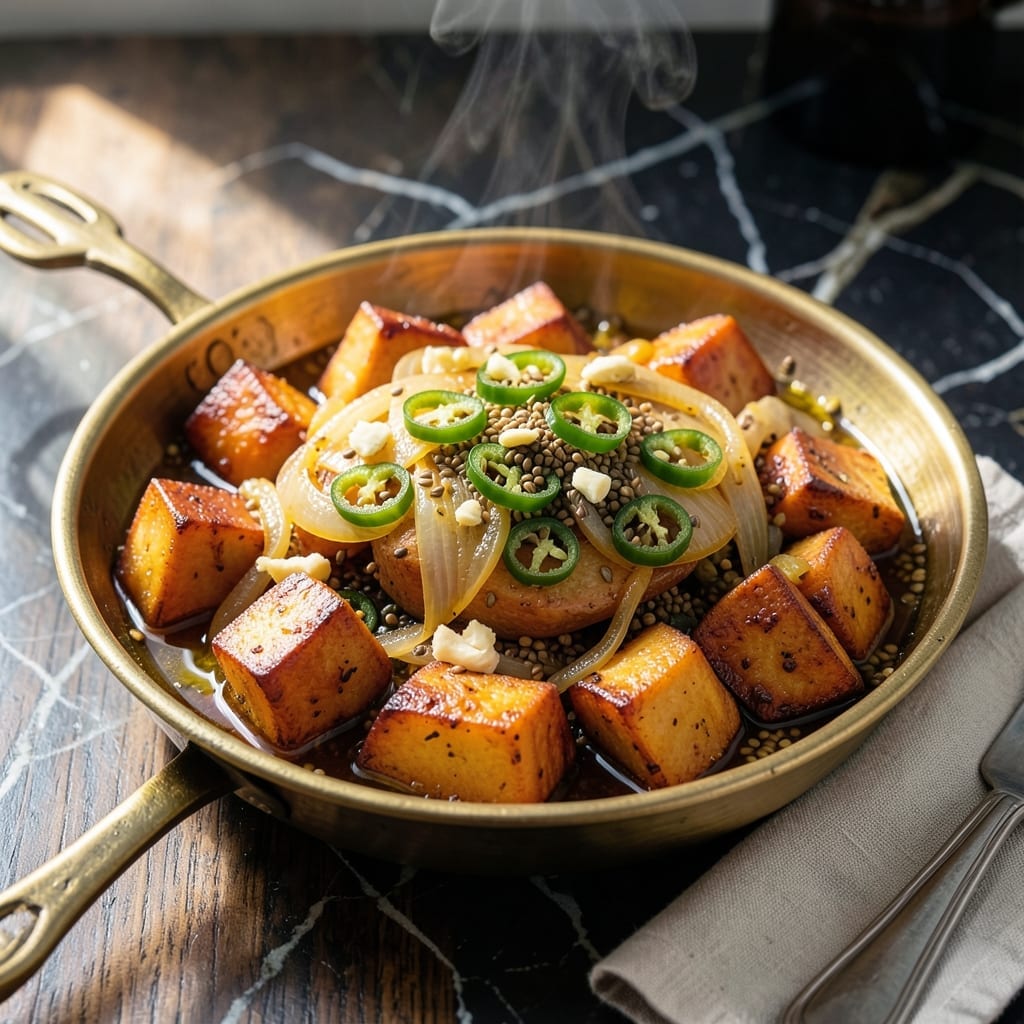 Sweet Potato Recipe Indian Food: Spiced North Indian Sabzi Style