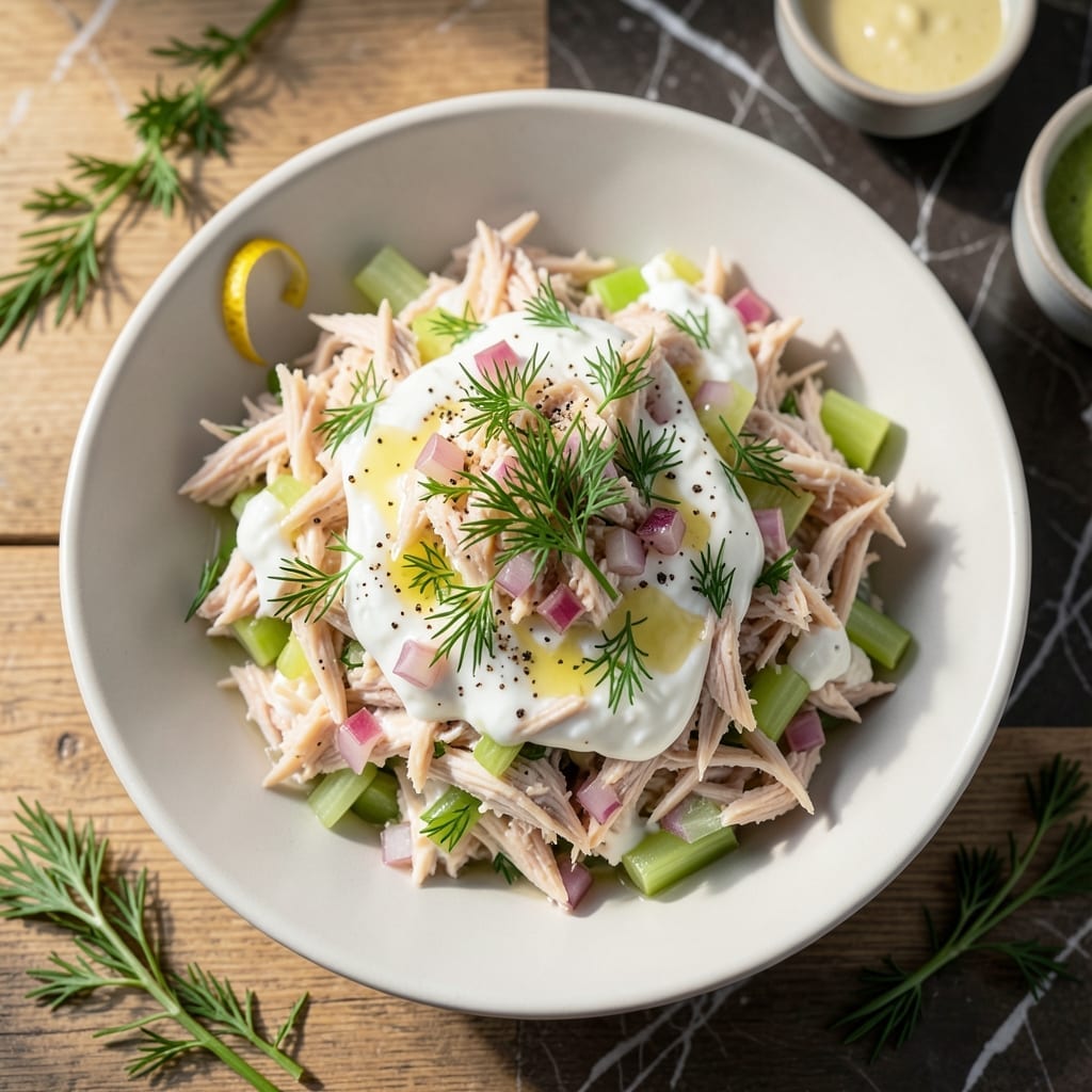 Tuna Salad Recipe Without Mayo: Greek Yogurt Twist With Fresh Herbs