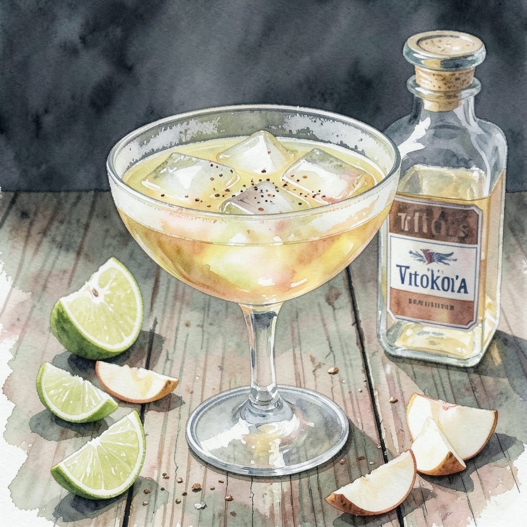 Apple Martini Recipe With Tito's Vodka: Crisp Orchard Flavors in a Glass Apple Martini Recipe With Tito's Vodka: Crisp Orchard Flavors in a Glass