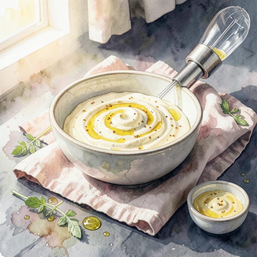 Keto Mayo Recipe Immersion Blender: Silky Emulsion in 60 Seconds
