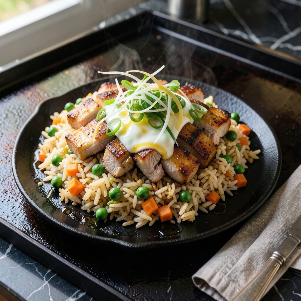 Pork Fried Rice Recipe on Blackstone Griddle: Smoky Wok-Free Flavor Explosion Pork Fried Rice Recipe on Blackstone Griddle: Smoky Wok-Free Flavor Explosion