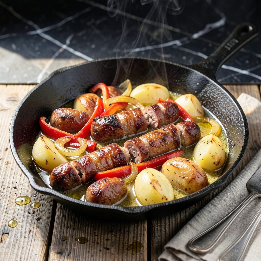 Garlic Sausage Recipe Ideas: Savory One-Pan Meal for Busy Weeknights