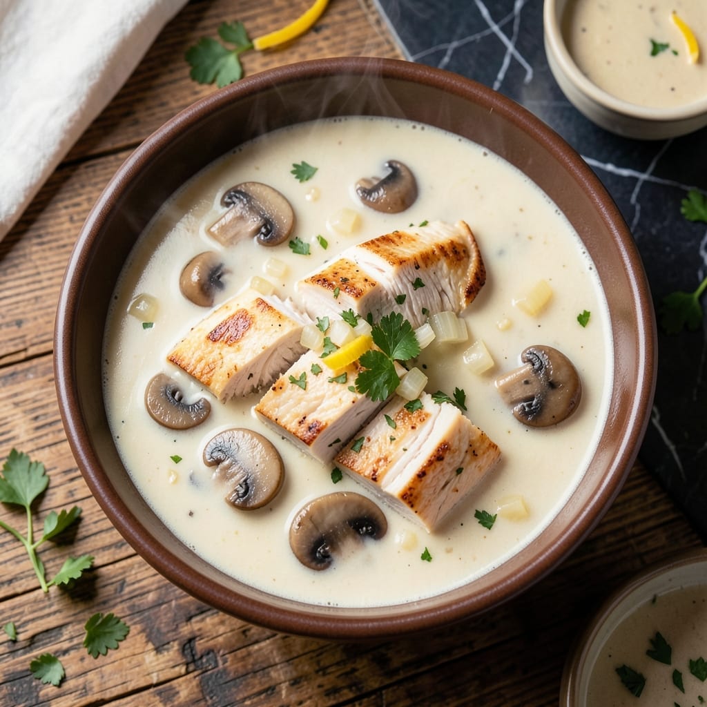 Cream of Mushroom Soup and Chicken Recipe in Crock Pot: Set-It-and-Forget-It Meal Cream of Mushroom Soup and Chicken Recipe in Crock Pot: Set-It-and-Forget-It Meal