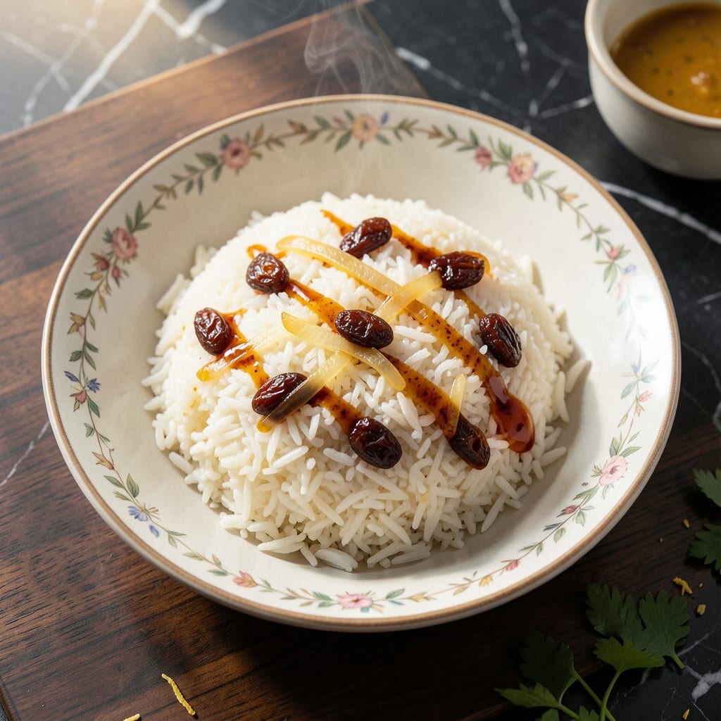 Persian Rice Recipe Raisins: Golden Saffron-Infused Pilaf With Plump Dried Fruit