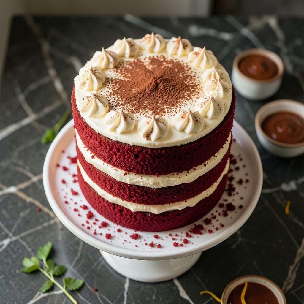 Red Velvet Cake Recipe From Scratch: Moist Layers With Cream Cheese Frosting Red Velvet Cake Recipe From Scratch: Moist Layers With Cream Cheese Frosting