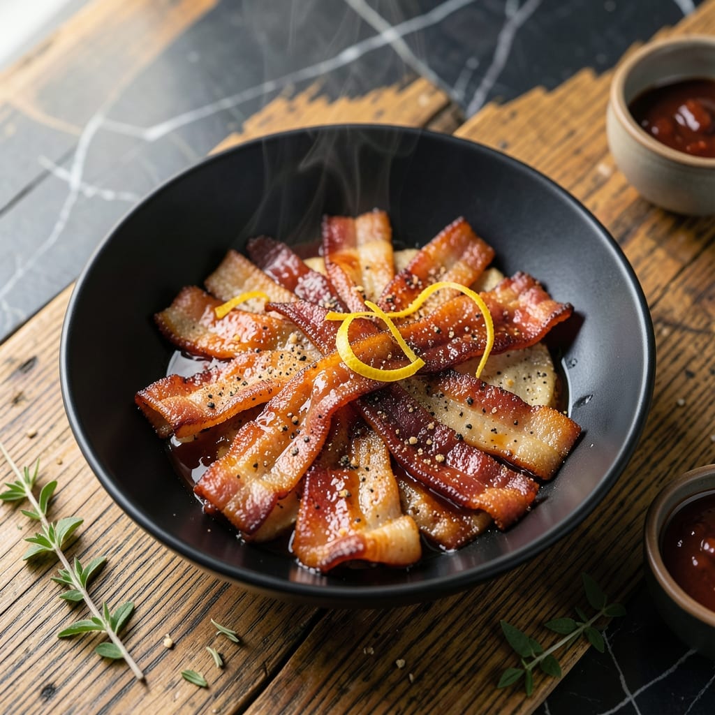 BBQ Bacon Recipe Candied: Sweet and Smoky Sticky Crispiness