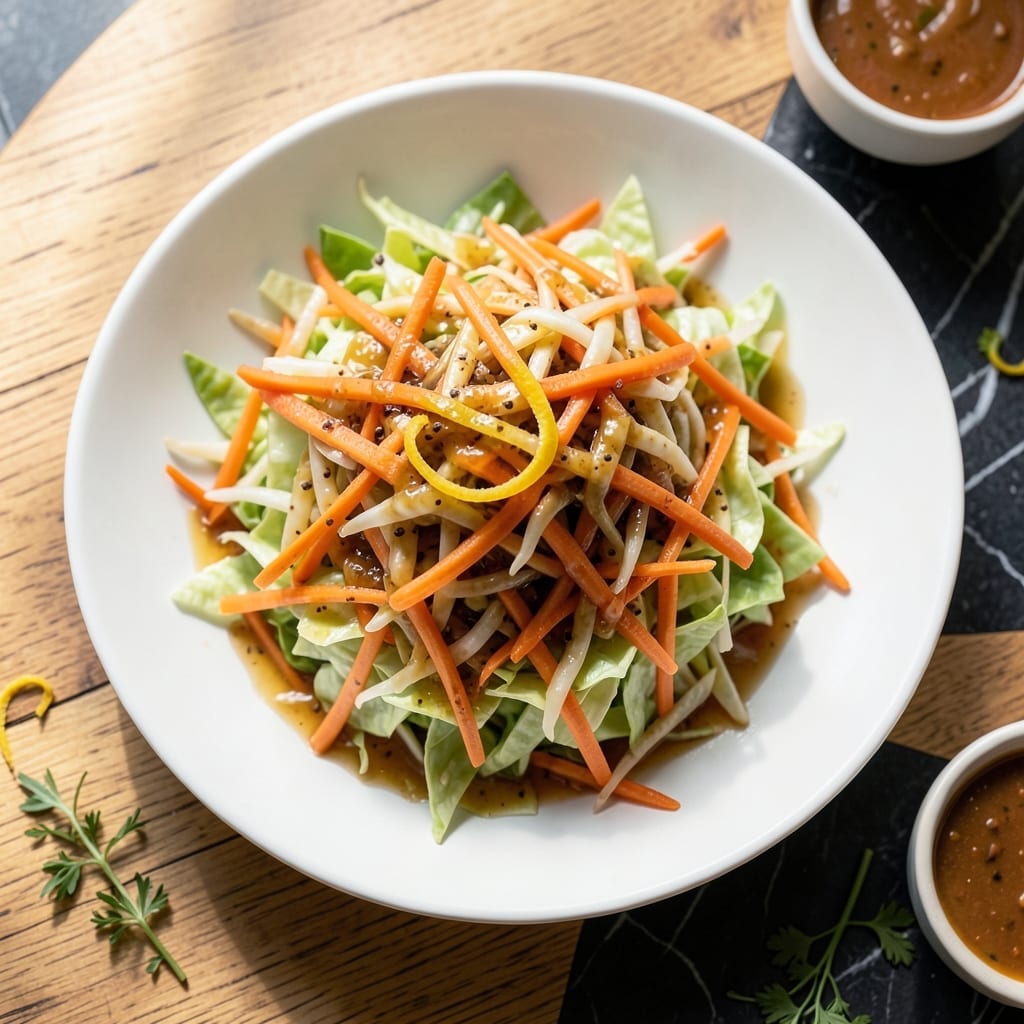 BBQ Coleslaw Recipe Vinegar: Tangy Crunch with Carolina Zing
