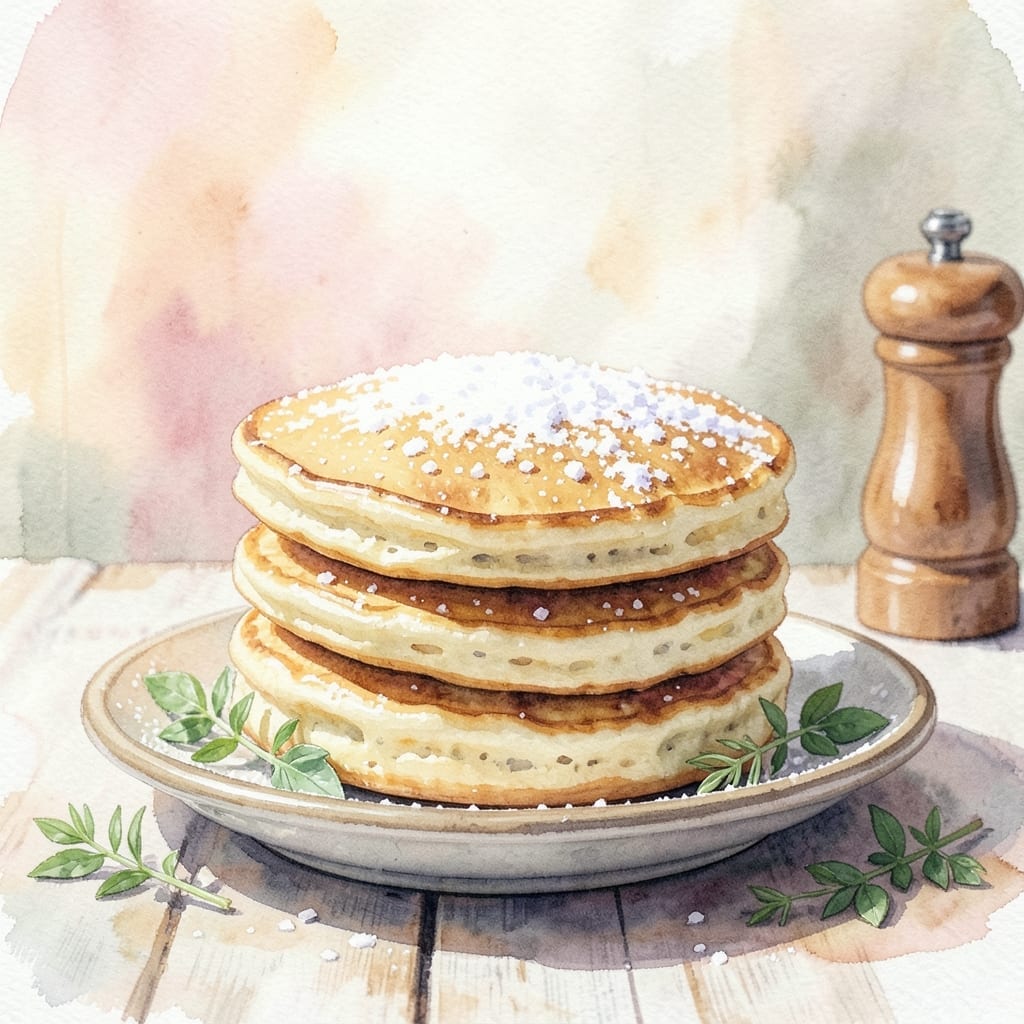 Pancake Recipe With Powdered Sugar: Fluffy Stacks Dusted to Sweet Perfection