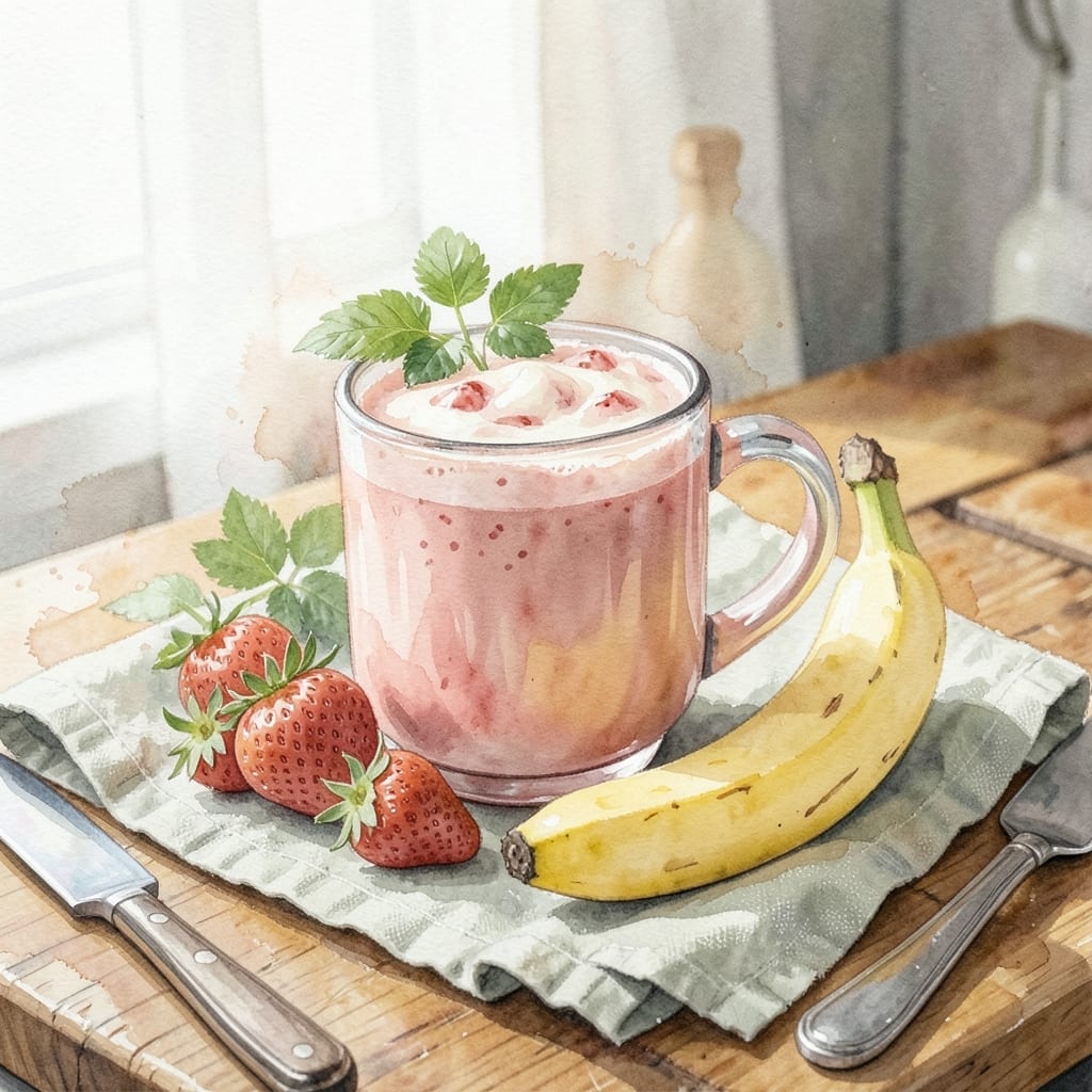Strawberry Milkshake Recipe Without Ice Cream: Ultra Creamy Blend With Fresh Berries